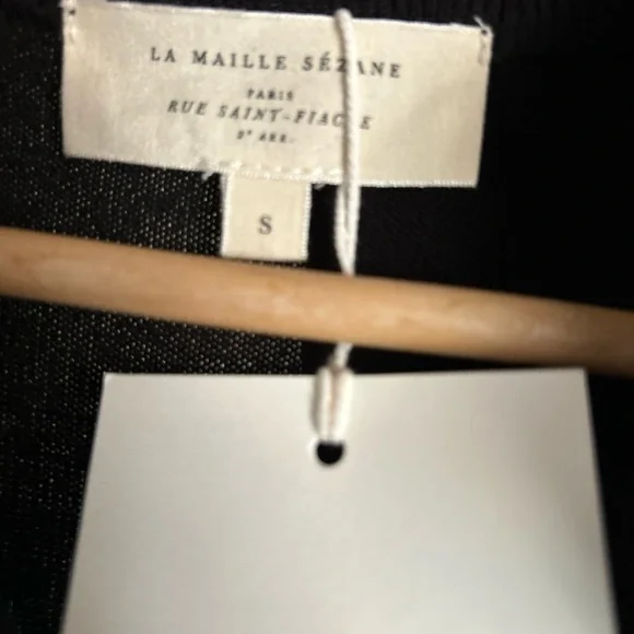 NWT Sezane Timothy Wool Jumper Sweater S - Picture 4 of 7